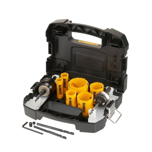 Conjunto de serras copo bimetálicas Dewalt (DT90355-QZ) EXTREME® para encanador (11 peças)