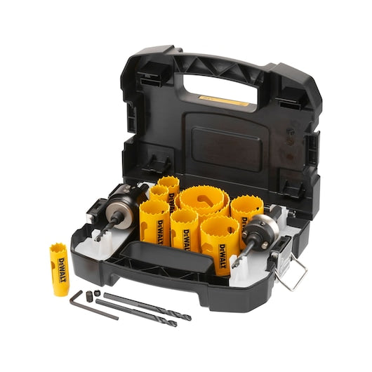 Conjunto de serras copo bimetálicas Dewalt (DT90361-QZ) EXTREME® (13 peças)