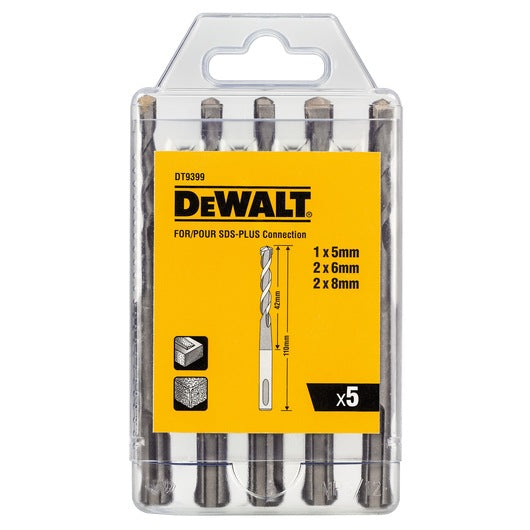 Broca de corte SDS-plus® Dewalt (DT9399-QZ) (5 peças)
