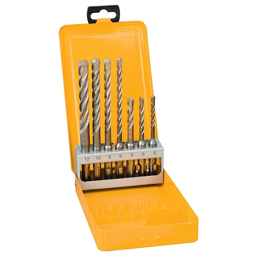 Conjunto de brocas Dewalt (DT9701-QZ) EXTREME® SDS-plus® de 2 cortes (7 peças)