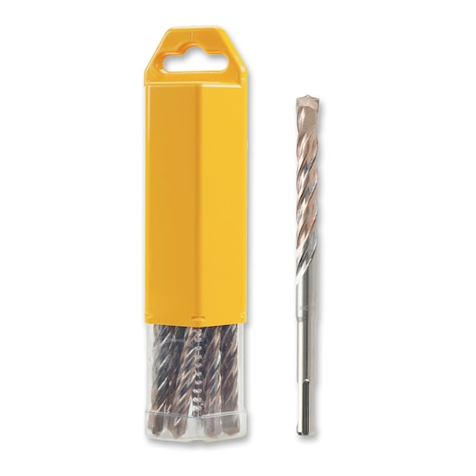 Broca Dewalt (DT9846-QZ) EXTREME® 6,5 mm x 210 mm SDS-plus® de 2 cortes (pacote com 10)
