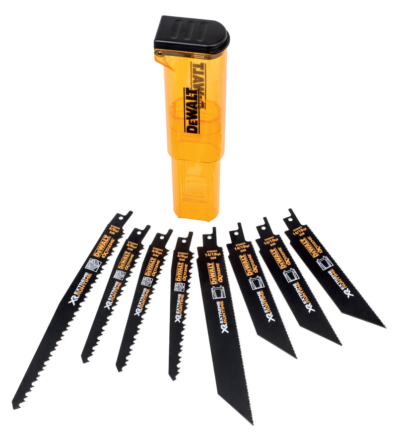 Conjunto de lâminas recíprocas Dewalt (DT99551-QZ) XR EXTREME RUNTIME (8 peças)