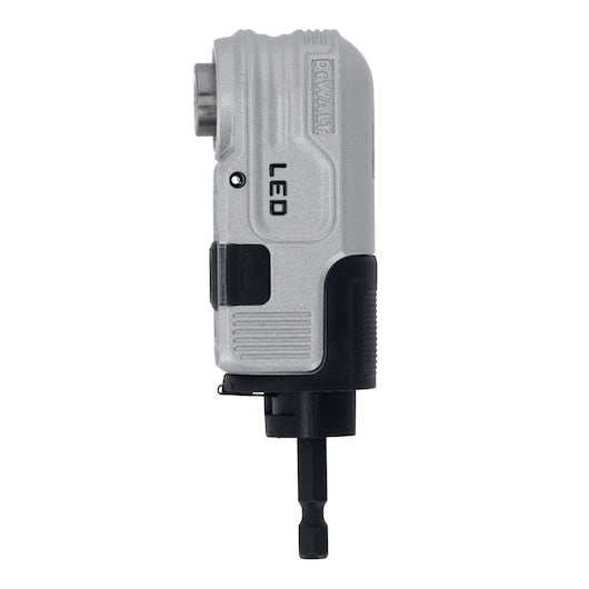 Adaptador de ângulo reto iluminado por LED Dewalt (DTLRA-QZ) EXTREME® FLEXTORQ® de 1/4"