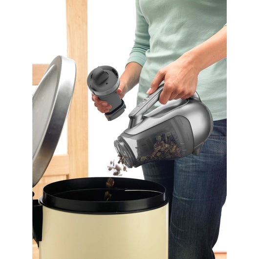 Aspiradora compacta Black&Decker (DV1815EL-QW) de iones de litio de 18 V con acción ciclónica