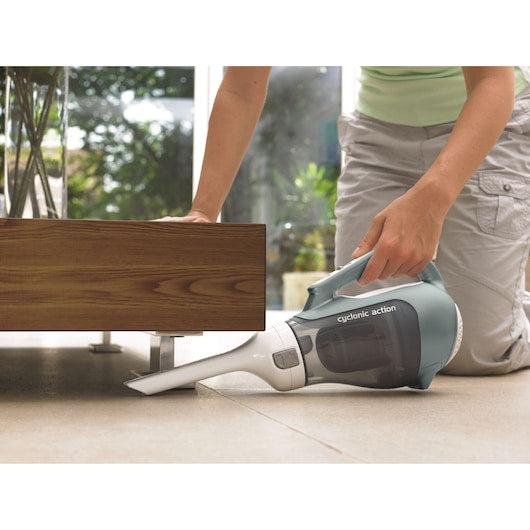 Aspirador de pó portátil Black&Decker (DV7210ECN-QW) 7,2 V com ação ciclônica.