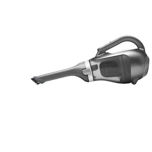 Aspirador de pó portátil Black&Decker (DV7215EL-QW) de 7,2 V com bateria de íon de lítio e ação ciclônica.
