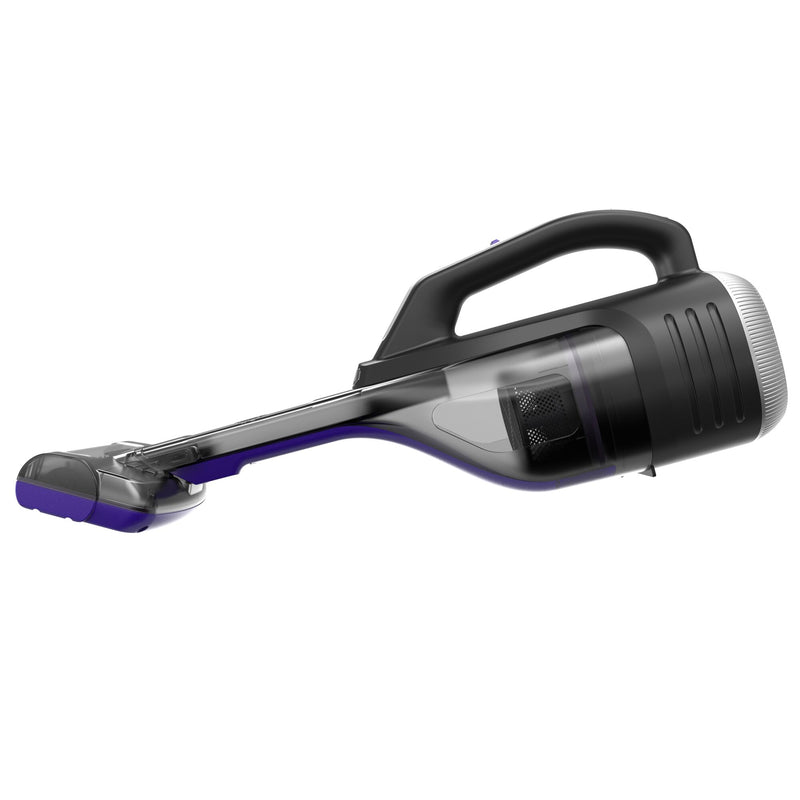 Black&Decker (DVD320BP-QW) Reveal™ Dustbuster® 12V 2Ah Cordless Handheld Vacuum with LED Lights, Pet Brush, and Charging Base