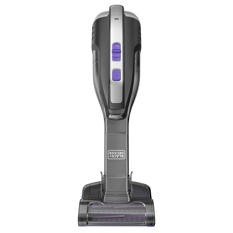 Black&Decker (DVD320BP-QW) Reveal™ Dustbuster® 12V 2Ah Cordless Handheld Vacuum with LED Lights, Pet Brush, and Charging Base