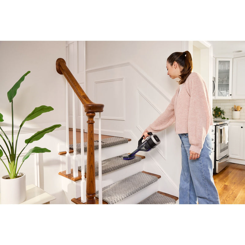 Black&Decker (DVD320BP-QW) Reveal™ Dustbuster® 12V 2Ah Cordless Handheld Vacuum with LED Lights, Pet Brush, and Charging Base