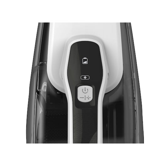 Aspirador de pó portátil Black&Decker (DVJ215J-QW) de 10,8 Wh com bateria de íon de lítio e ação ciclônica.