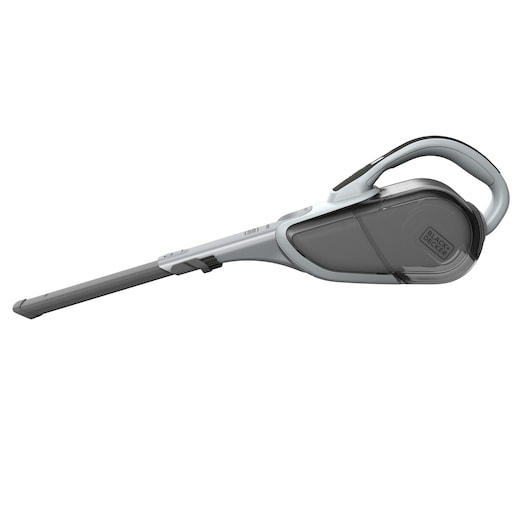 Aspirador de pó portátil Black&Decker (DVJ215J-QW) de 10,8 Wh com bateria de íon de lítio e ação ciclônica.