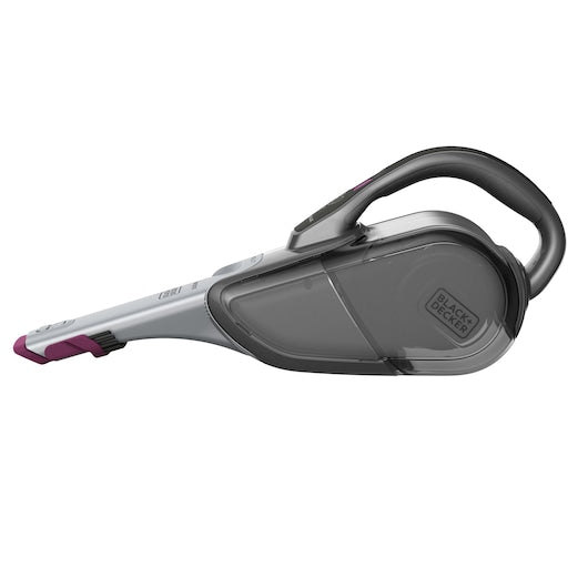 Aspirador de mão sem fio Dustbuster® de 27 Wh com bateria de íon de lítio, sensores Smart Tech e fragrância Cotton Fresh. Black&Decker (DVJ325BFS-QW)