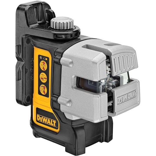 Laser vermelho de linha cruzada Dewalt (DW089KD-XJ) 3 x 360