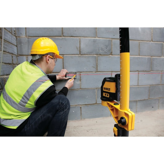 Laser vermelho de linha cruzada Dewalt (DW089KD-XJ) 3 x 360
