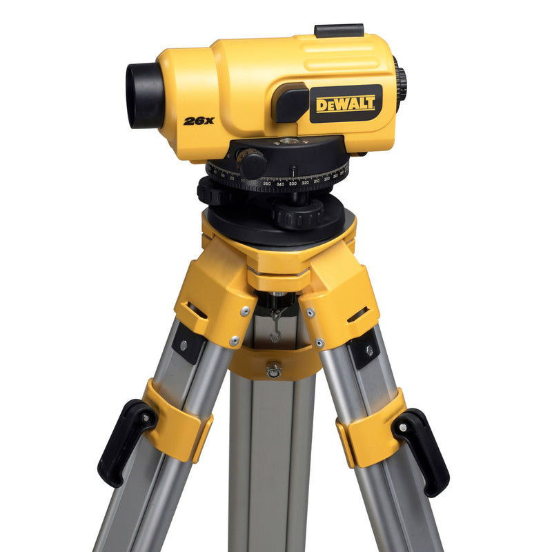 Dewalt (DW096PK-XJ) Nível ótico automático com ampliação de 26x e tripé