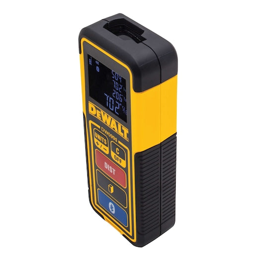 Medidor de distância a laser Dewalt (DW099S-XJ) de 30 m com Bluetooth®