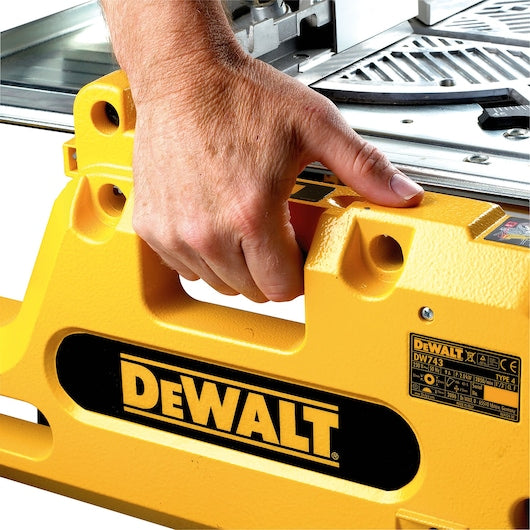 Serra de esquadria de mesa Dewalt (DW743N-QS) 2000W 250mm