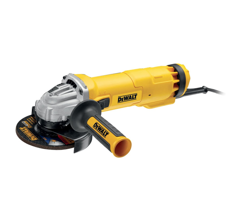 Dewalt (DWE4233-QS) 1400W 125mm Paddle Switch Angle Grinder
