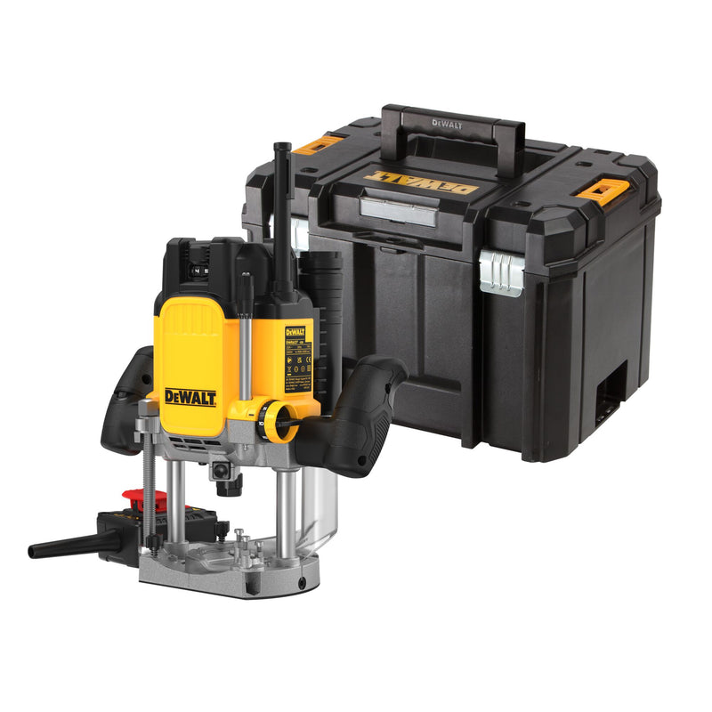 Dewalt (DWE627KT-QS) 2300W 12mm Plunge Router with Machinery Switch