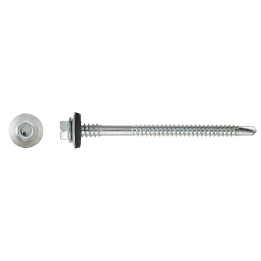 Dewalt (DWF4020010) 500 x Parafuso SD 60x5,5mm Cabeça Sextavada com Arruela EPDM
