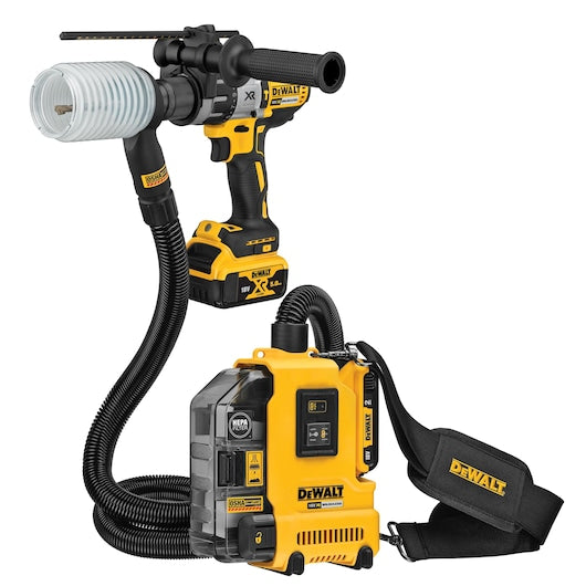 Extrator de pó universal Dewalt (DWH161D1-QW) 18V XR - 1 x 2Ah