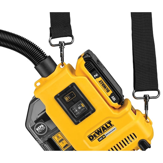 Extrator de pó universal Dewalt (DWH161D1-QW) 18V XR - 1 x 2Ah
