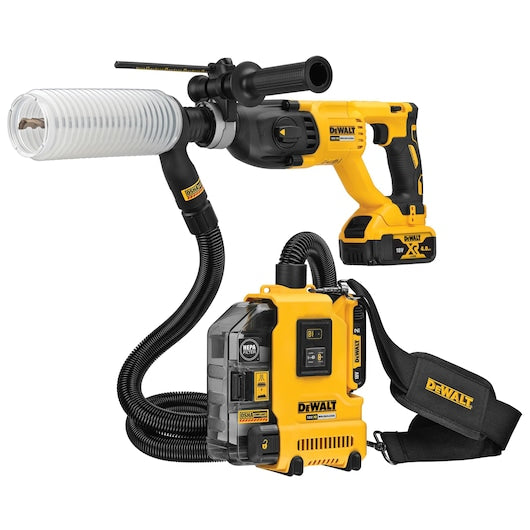 Extrator de pó universal Dewalt (DWH161D1-QW) 18V XR - 1 x 2Ah