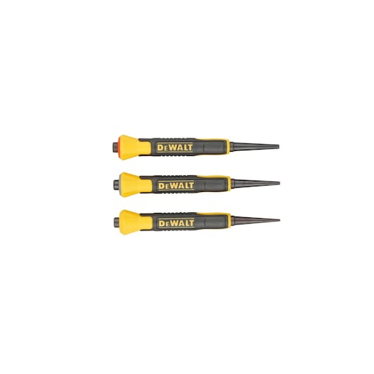Conjunto de punções de derivação Dewalt (DWHT0-58018) (3 peças)