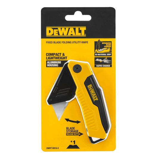 Canivete dobrável de lâmina fixa Dewalt (DWHT10916-0)