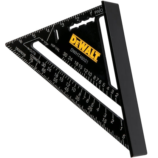 Esquadro de velocidade métrico Dewalt (DWHT46031-0) de 180 mm