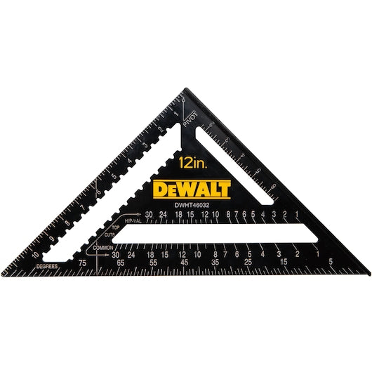 Esquadro de velocidade métrico Dewalt (DWHT46032-0) de 300 mm