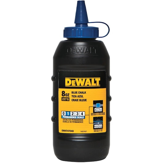 Giz azul Dewalt (DWHT47049-9) 225g | 8 oz