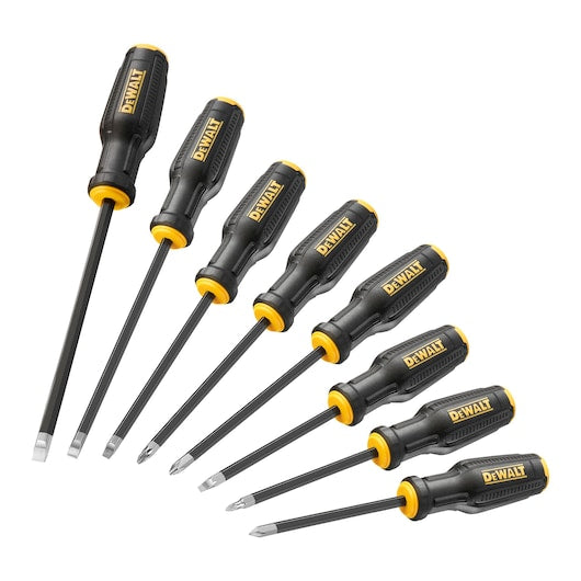 Conjunto de chaves de fenda de demonstração Dewalt (DWHT65102-0) TOUGHSERIES (8 peças)