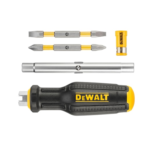 Chave de fenda multifuncional Dewalt (DWHT66569-0) MAX FIT® 6 em 1