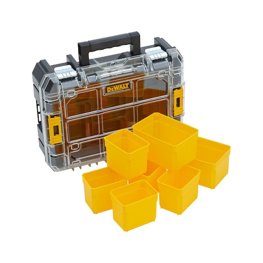 Organizador de tampa transparente Dewalt (DWST1-71194) TSTAK