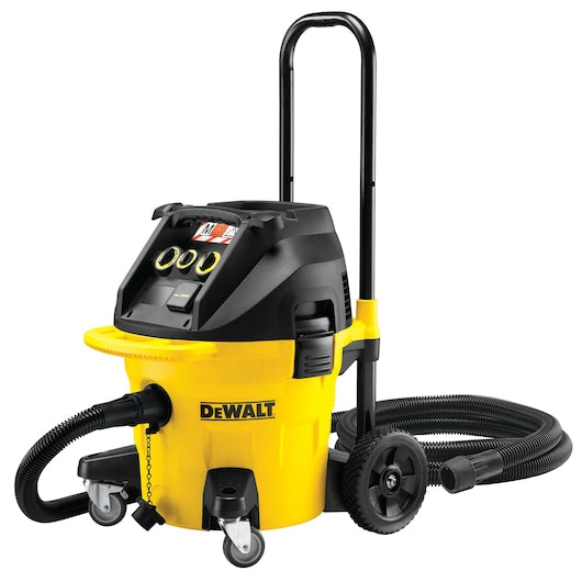Aspirador de pó Dewalt (DWV902M-QS) 1400W 38L (Classe M), para uso a seco e úmido