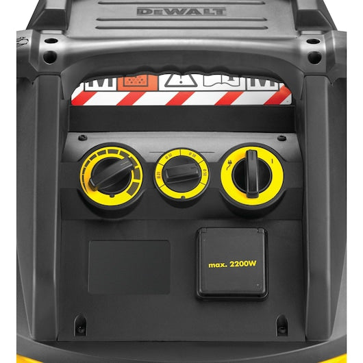Aspirador de pó Dewalt (DWV902M-QS) 1400W 38L (Classe M), para uso a seco e úmido