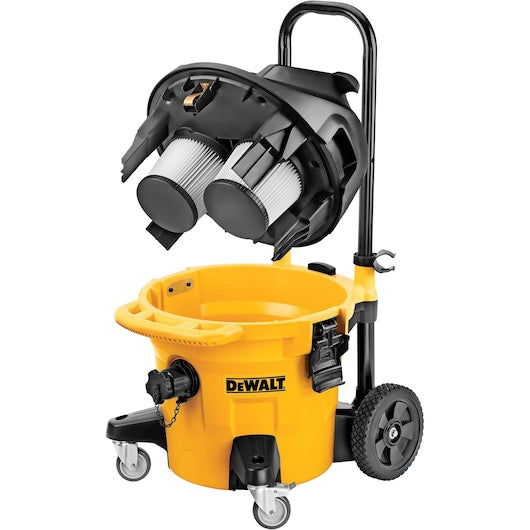 Aspirador de pó Dewalt (DWV902M-QS) 1400W 38L (Classe M), para uso a seco e úmido