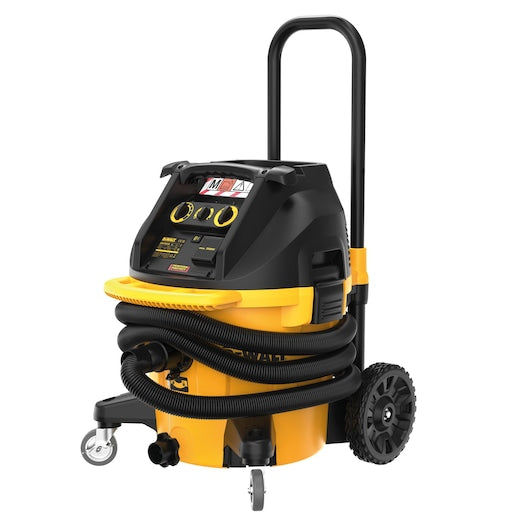 Extrator de pó úmido/seco Dewalt (DWV905M-QS) Classe M de 38 litros
