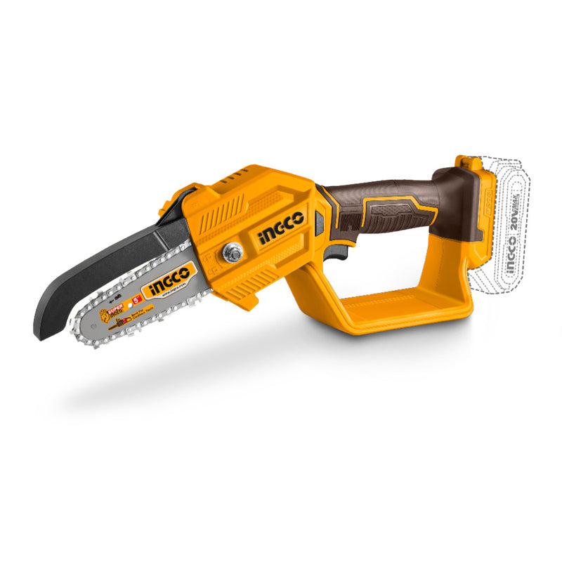 INGCO (CGSLI20581E) Mini Pruner 20V 13cm + 2A Battery + Charger