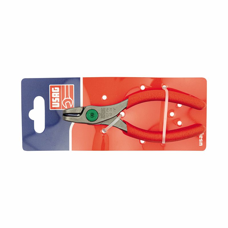 Alicate USAG (D 127 PN) com ponta dobrada a 90° para anéis de retenção internos