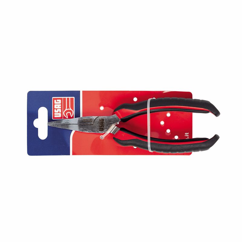 USAG (D 131 AX) Flat Extra-Long Nose Pliers With Straight Jaws