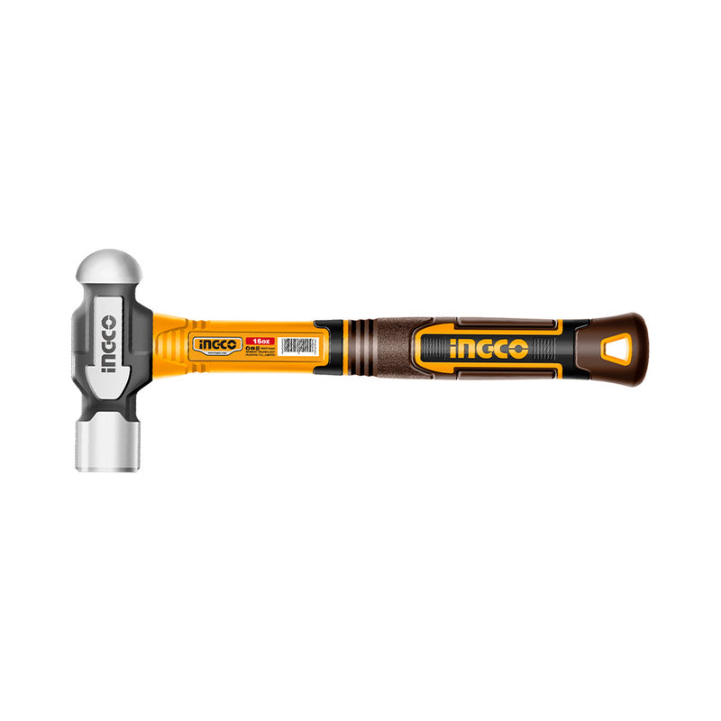 INGCO (HBPH81016) Fiber Handle Ball Hammer 450gr