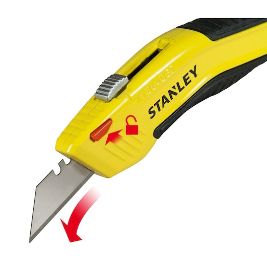 Estilete retrátil Stanley (0-10-237) com carregamento automático