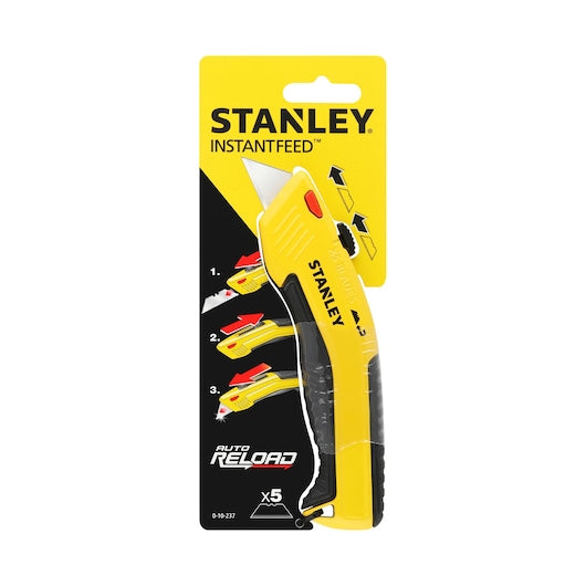 Estilete retrátil Stanley (0-10-237) com carregamento automático