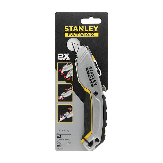 Canivete retrátil Stanley (0-10-789) FATMAX® PRO com lâmina dupla