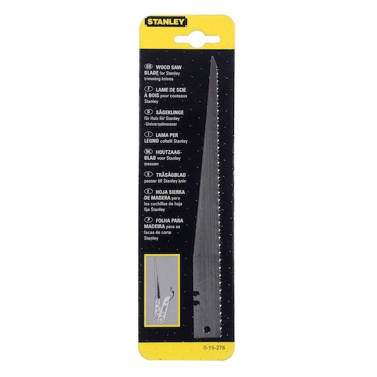 Lâminas de faca fixas Stanley (0-15-276) de 190 mm para madeira