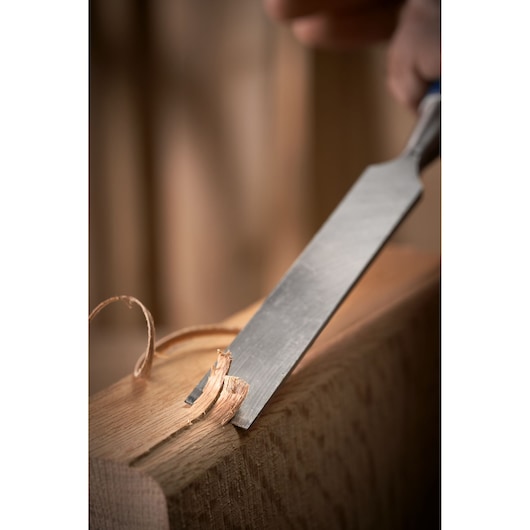 Conjunto de formões para madeira Stanley (0-16-130) Série 5002, 6, 12, 18 e 25 mm