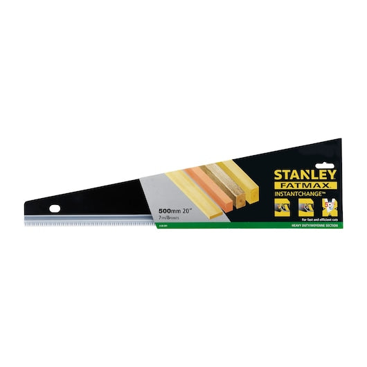 Lâmina revestida Stanley (0-20-201) FATMAX® 500 mm 7 TPI InstantChange™