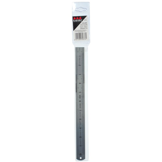 Régua métrica de aço inoxidável Stanley (0-35-401) de dois lados